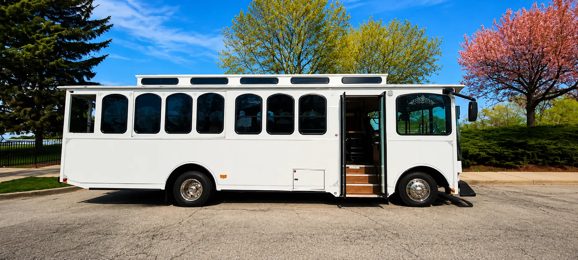 White Limo Trolley — photo 3